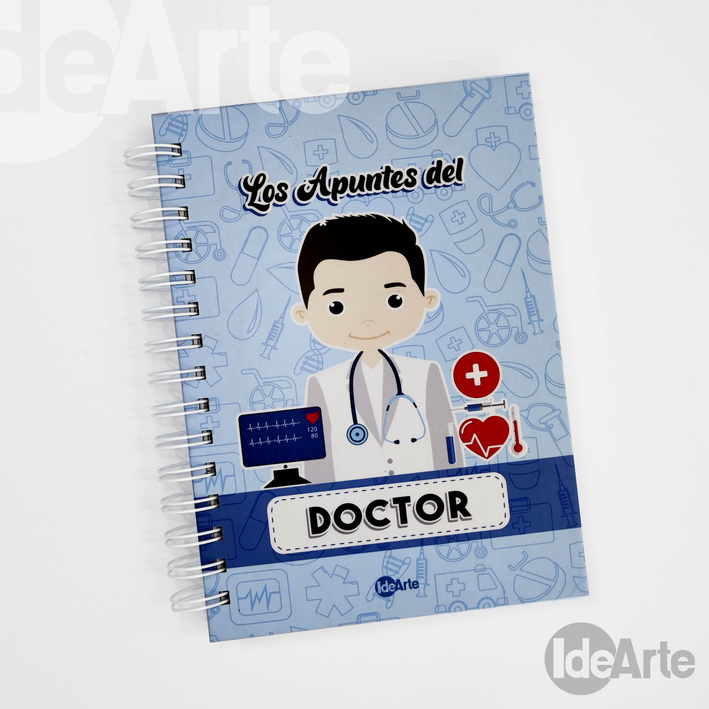 Cuaderno Personalizado, Aquí Escribe El Mejor Doctor, Regalos Para Doctor