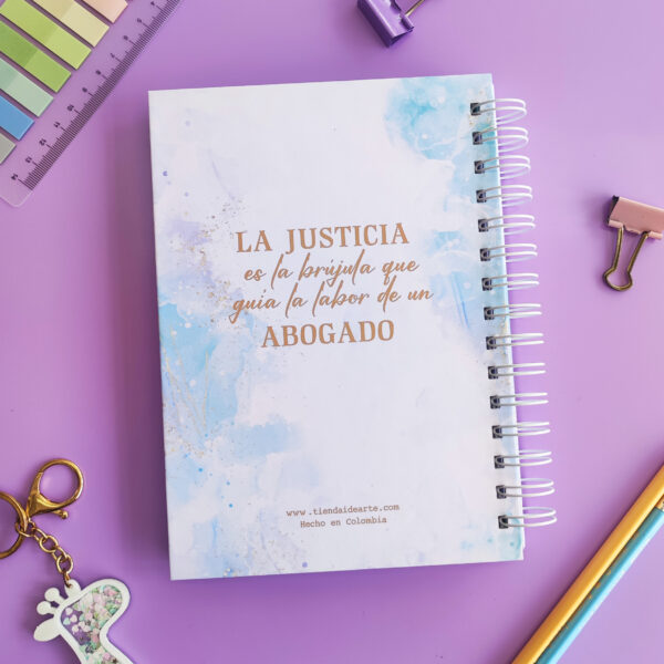 CUADERNO – ABOGADOS ELEGANTE - Imagen 3